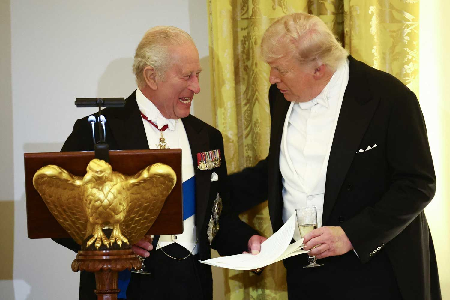 King Charles Jokes With Trump at White House State Dinner — You Won’t Believe His Line