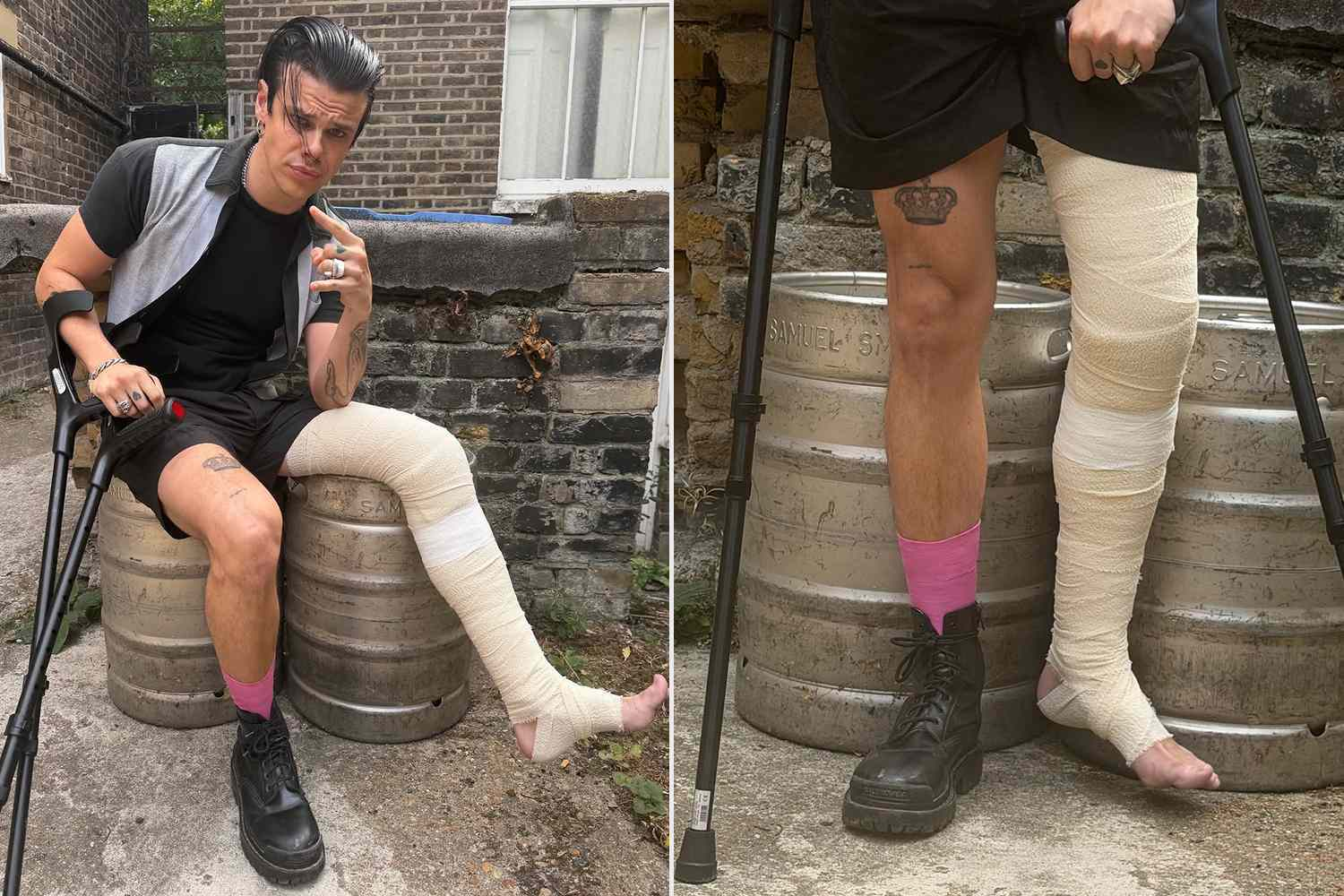 Yungblud Falls Off a Dirt Bike Hours Before Sturgis Show — Still Performs