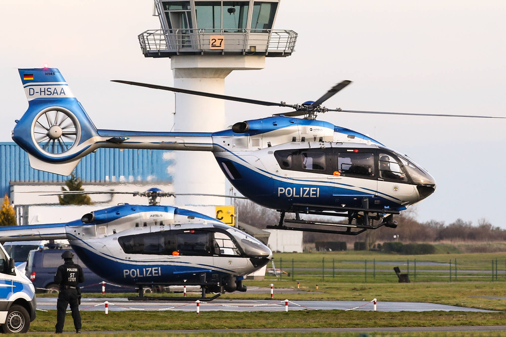 Polizeihubschrauber abgestürzt! Beide Insassen getötet